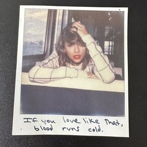 Original Bad Blood polaroid